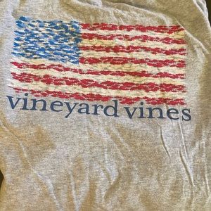 Vineyard Vines Boys XL American Flag Long Sleeve
